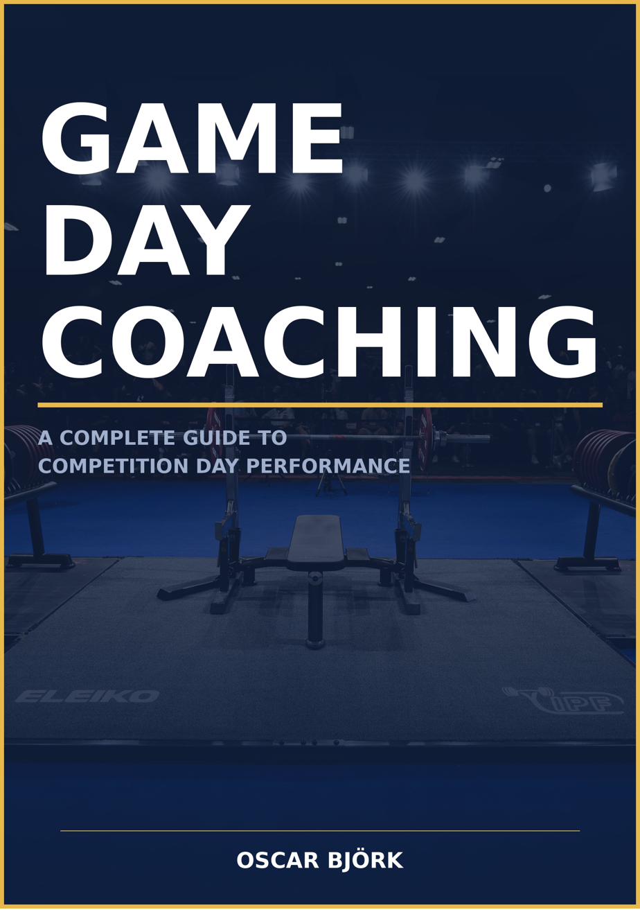 Omslaget till boken Game Day Coaching av Oscar Björk